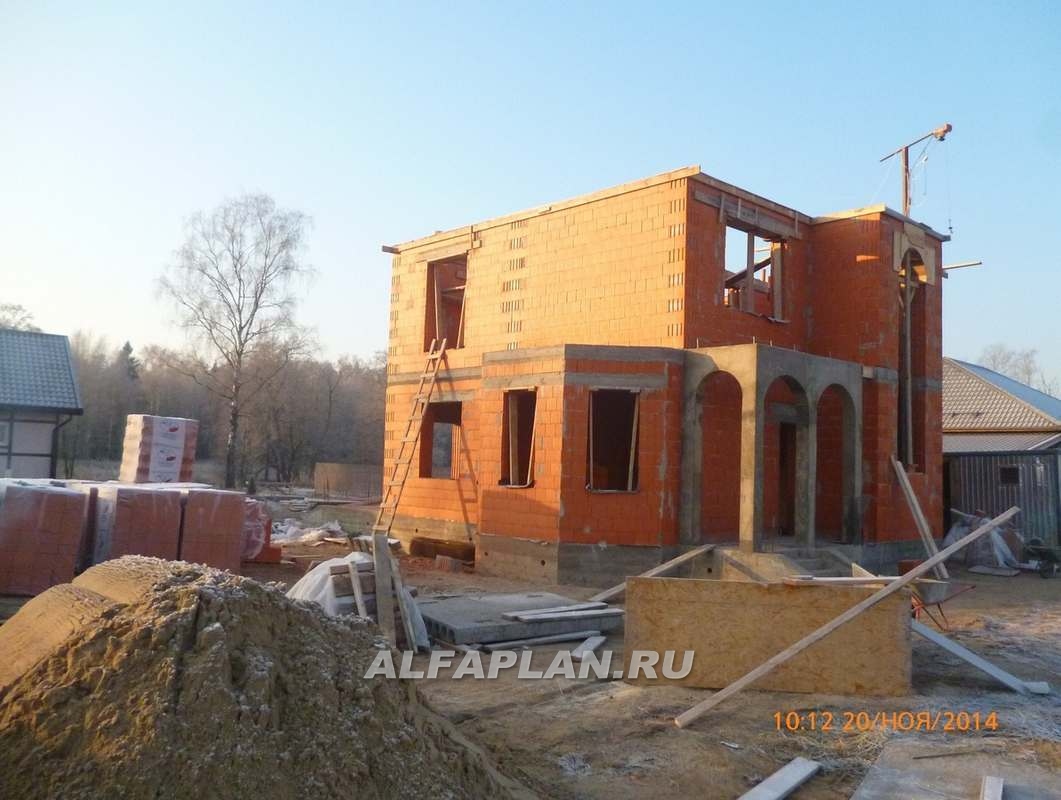 Строительство дома по проекту 149A - фото №8