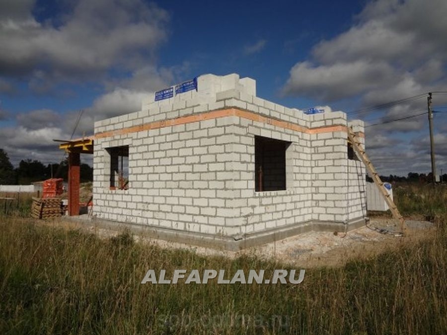 Строительство дома по проекту 157A - фото №22