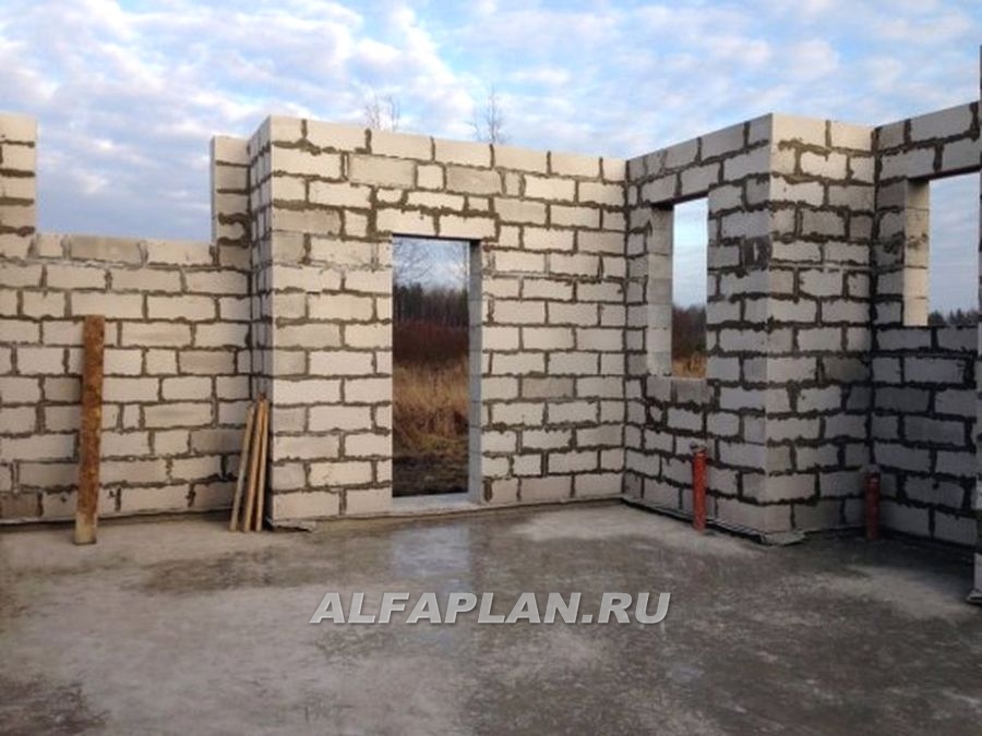 Строительство дома по проекту 491A - фото №32