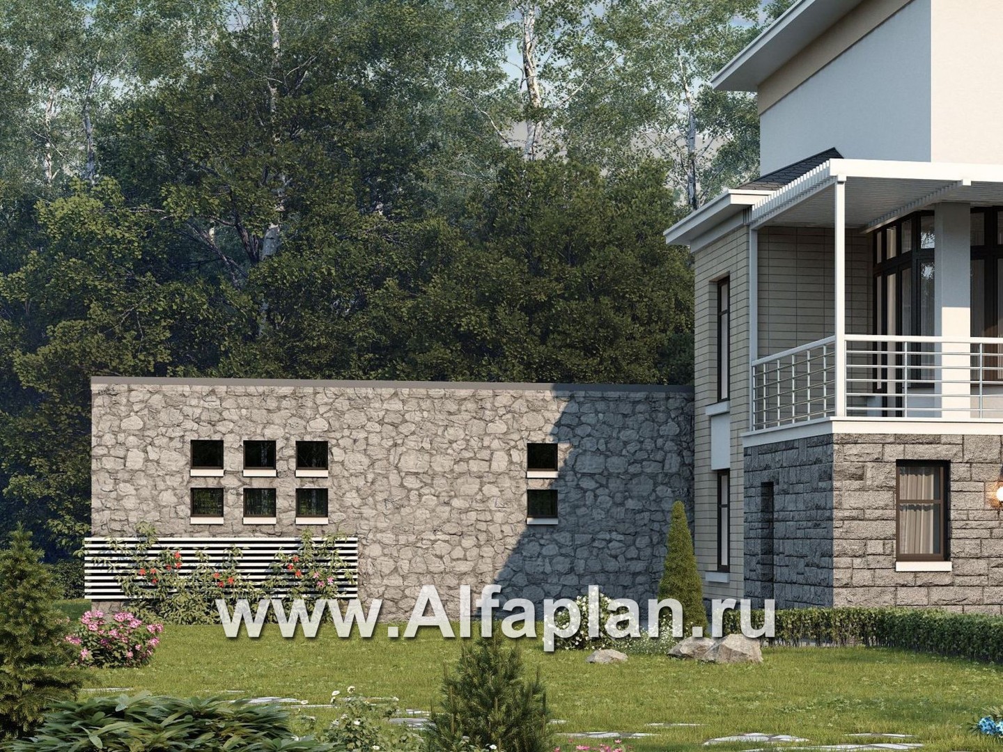 Проекты домов Альфаплан - Бассейн для загородных домов 77А,Б, 94А, 134Б, 394А - дополнительное изображение №1