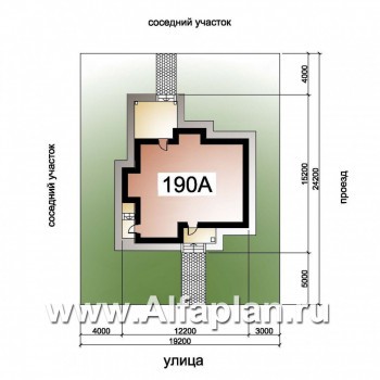 Проекты домов Альфаплан - «Verum»- компактный коттедж с удобным планом - превью дополнительного изображения №1