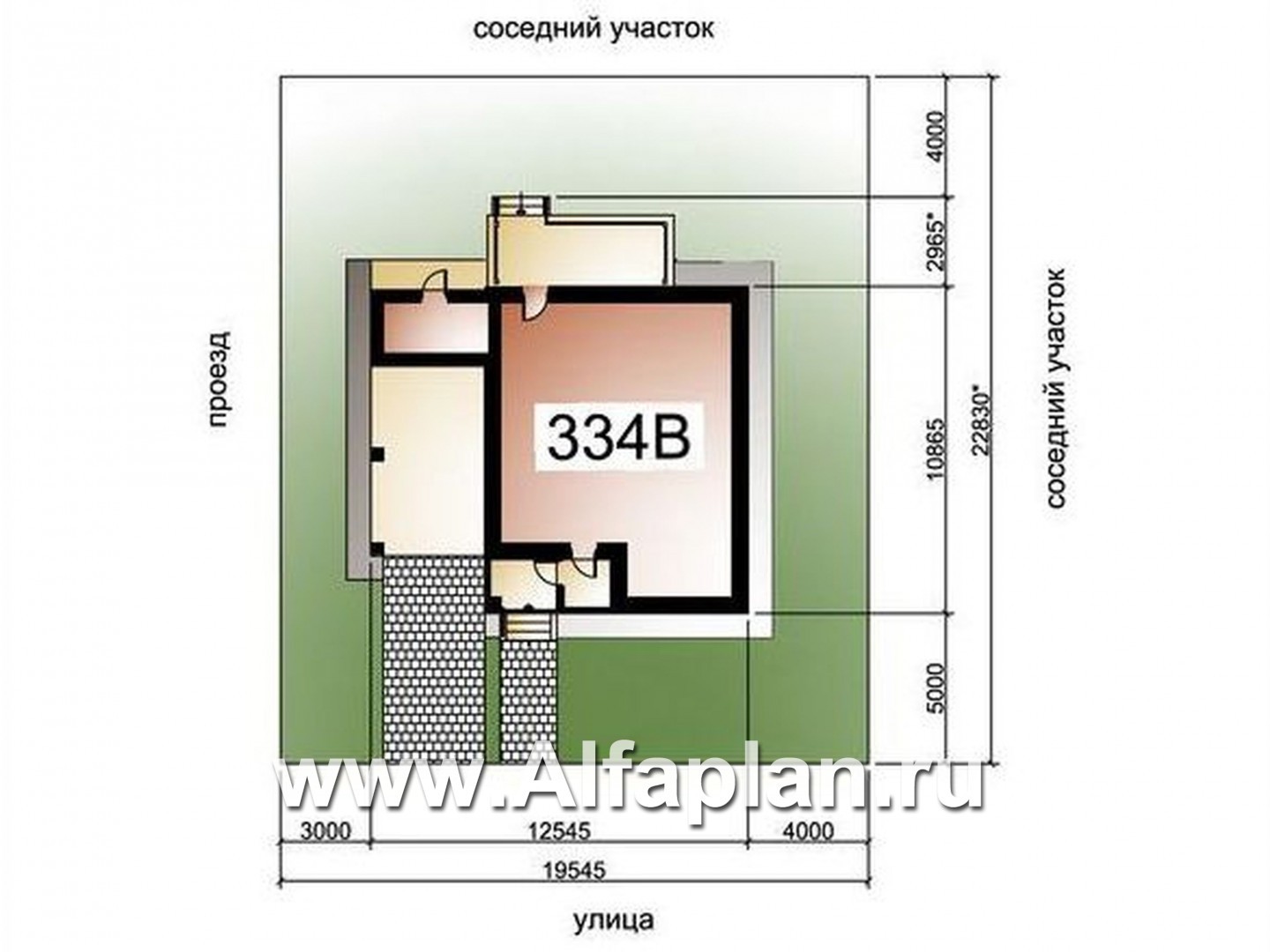 Проекты домов Альфаплан - «Смарт» - вместительный и компактный двухэтажный коттедж - дополнительное изображение №2