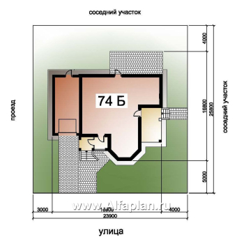 Проекты домов Альфаплан - «Модус Вивенди»- двухэтажный  дом с гаражом - превью дополнительного изображения №12
